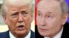 Президенти США і РФ Дональд Трамп і Володимир Путін (комбіноване фото)