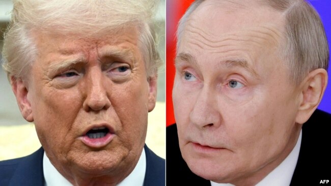 D.Tramp və V.Putin