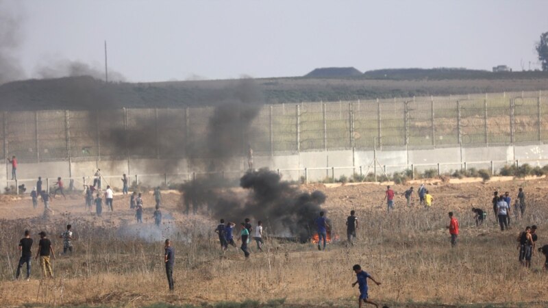 Израелски авиони нападнаа цели на Хамас по протестите на границата

