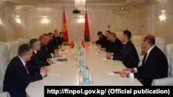 Кыргызстан менен Беларустун финансылык кылмыштарга каршы мекемелеринин сүйлөшүүсү.