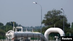 Baumgarten, najveći punkt za uvoz i distribuciju prirodnog gasa u Austriji.