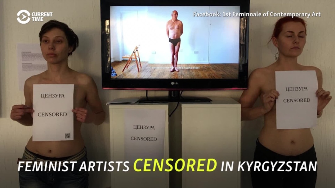 Rape Sex Nude - Feminist Exhibition In Kyrgyzstan Forced To Confront Naked Truth About  Societal Attitudes