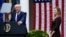Дональд Трамп представляет нового судью Верховного суда США на церемонии в Розовом саду, Вашингтон, 26 сентября 2020 года 