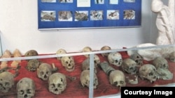 Экспозиция в улан-баторском Музее жертв политических репрессий
