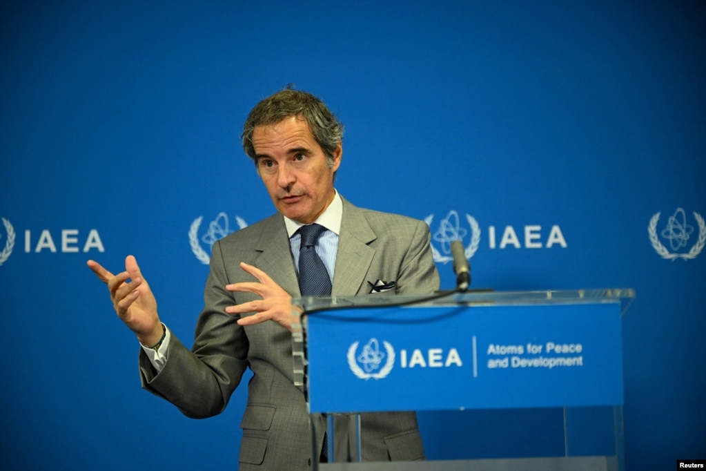 International Atomic Energy Agency director Raffael Grossi (file photo)
