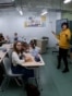 UKRAINE --- Students in Ukraine's Zaporizhzhya region are being taught in a new network of reinforced underground schools