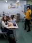 UKRAINE --- Students in Ukraine's Zaporizhzhya region are being taught in a new network of reinforced underground schools