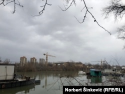 Nekadašnje brodogradilište na Ribarskom ostrvu, Novi Sad, 14. februar 2020.