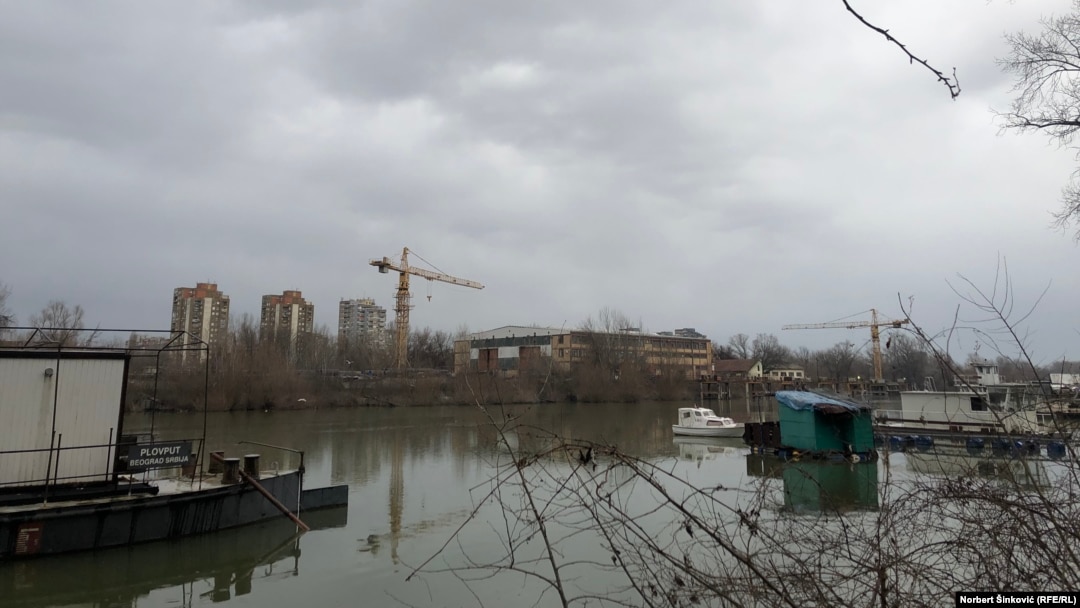 Nekadašnje brodogradilište na Ribarskom ostrvu