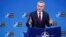 NATO Secretary-General Jens Stoltenberg holds a news conference ahead of a NATO leaders summit, in Brussels on November 29.