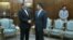 اسحاق جهانگیری (چپ) همچنین از سونگ تائو خواسته است که چین از ایران گاز وارد کند.