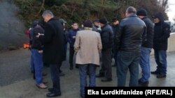 საპროტესტო აქცია ხელვაჩაურის მუნიციპალიტეტის სოფელ მარადიდში