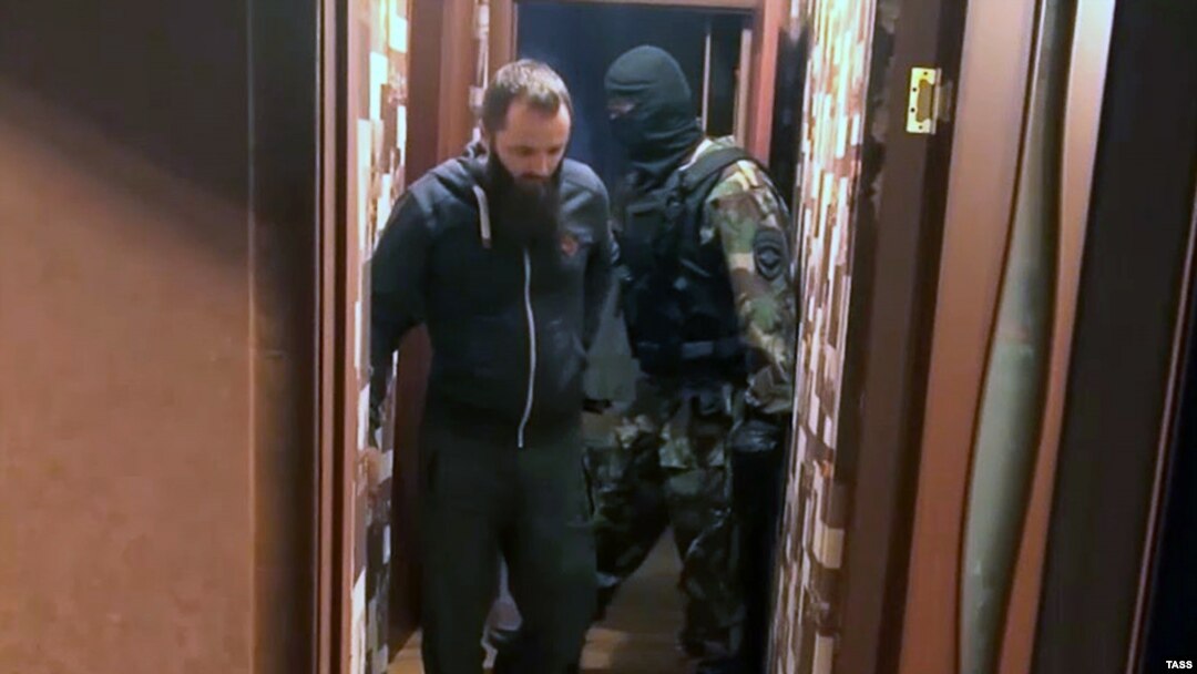 Задержание членов "Христианского государства", архивное фото