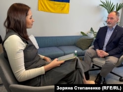 Євродепутат від Фінляндії Пекка Товері під час інтерв’ю Радіо Свобода в Брюсселі, Бельгія, 7 квітня 2026 року