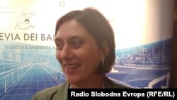 Алесандра Капобјанко, директорка на Агенцијата за промоција на италијанските компании во странство