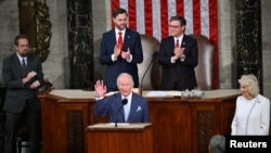 Выступление короля Великобритании Карла III в Конгрессе США, Вашингтон, 28 апреля 2026 года