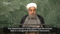 Iran's Rohani Says U.S. Not Compliant With Nuclear Deal