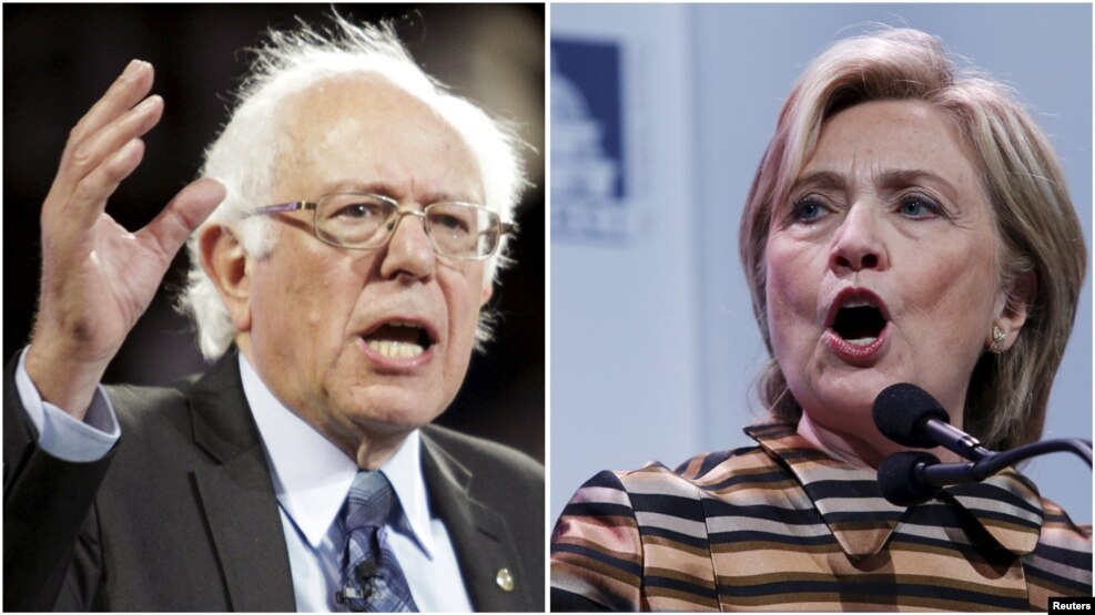 Sanders dhe Clinton