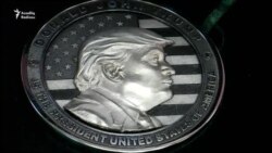 Gümüşdən 'Trump' sikkələri