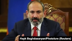 Ermənistanın baş naziri Nikol Pashinyan.