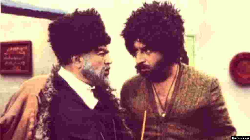 Azerbaijan -- fragments of Azeri movies, only for sliders, 