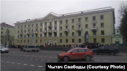 Будынак БНТУ, архіўнае фота 