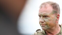 Ben Hodges la un exercițiu NATO în România, în 2017.
