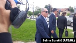 Dragan Mektić ispred Suda Bosne i Hercegovine, 4 juni 2020.