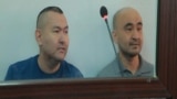 Kazakhstan - Activists Talgat Ayan (left) and Max Bokaev in a courtroom. Atyrau, 12October2016