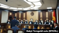Заседание в Конституционной палате. 23 октябоя 2019 года. 