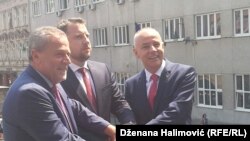 Градоначалниците на Сараево, Белград и Загреб - Абдула Скака, Зоран Радојичиќ и Милан Бандиќ се состанаа во Сараево