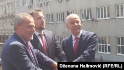 Milan Bandić, Abdulah Skaka i Zoran Radojičić