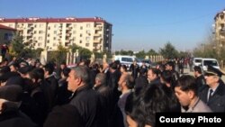 Ağcabədidə etiraz, MeydanTV