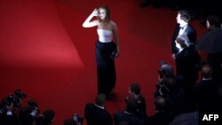 Aktorja amerikane, Jennifer Lawrence në Kanë