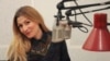  Эмине Джеппар перед началом интервью для Украинского радио 