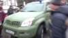 Автомобіль в якому везли українського полоненого, Донецьк, 22 січня 2015 року