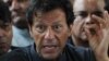 Pakistani politician Imran Khan during an appearance before the Supreme Court in Islamabad in early August.