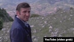 A screen grab from the cult Yugoslav movie Walter Defends Sarajevo, starring Bata Zivojinovic as the eponymous anti-Nazi resistance hero.