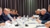 მიხაილ მიშუსტინი, რუსეთის პრემიერმინისტრი და ნიკოლ ფაშინიანი, სომხეთის პრემიერმინისტრი. 6 ივლისი, 2026 წელი. ეკატერინბურგი