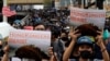 Hong Kong -- Anti-government demonstrators attend a protest march in Hong Kong, China, October 20, 2019. 