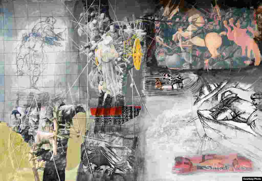 Кыл калем чеберинин 1916-жылкы окуяга байланышкан 100 сүрөттөн турган жеке көргөзмөсү май айында Бишкектеги Гапар Айтиев атындагы көркөм сүрөт музейинде ачылат.