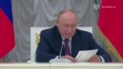 Путин поругал чиновников