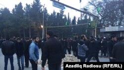 Azerbaijan -- the residents of Nardaran villages are planing for resistance, Baku 26Nov2015