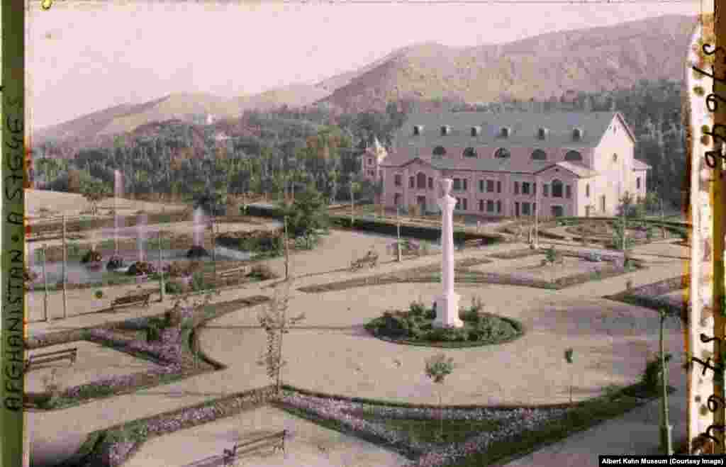 The Paghman gardens. The public estate was built in the early 1900s by Amanullah Khan.