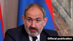 Armenian Prime Minister Nikol Pashinian (file photo)