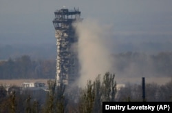 Обстріл вежі ДАПу. Жовтень 2014 року