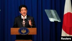 Жапониянын премьер-министри Синдзо Абэ