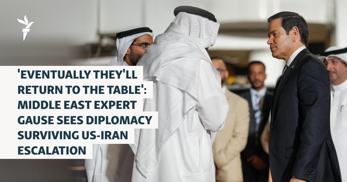'Eventually They'll Return To The Table': Middle East Expert Gause Sees Diplomacy Surviving US-Iran