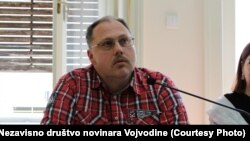 Predsednik Nezavisnog društva novinara Vojvodine Nedim Sejdinović