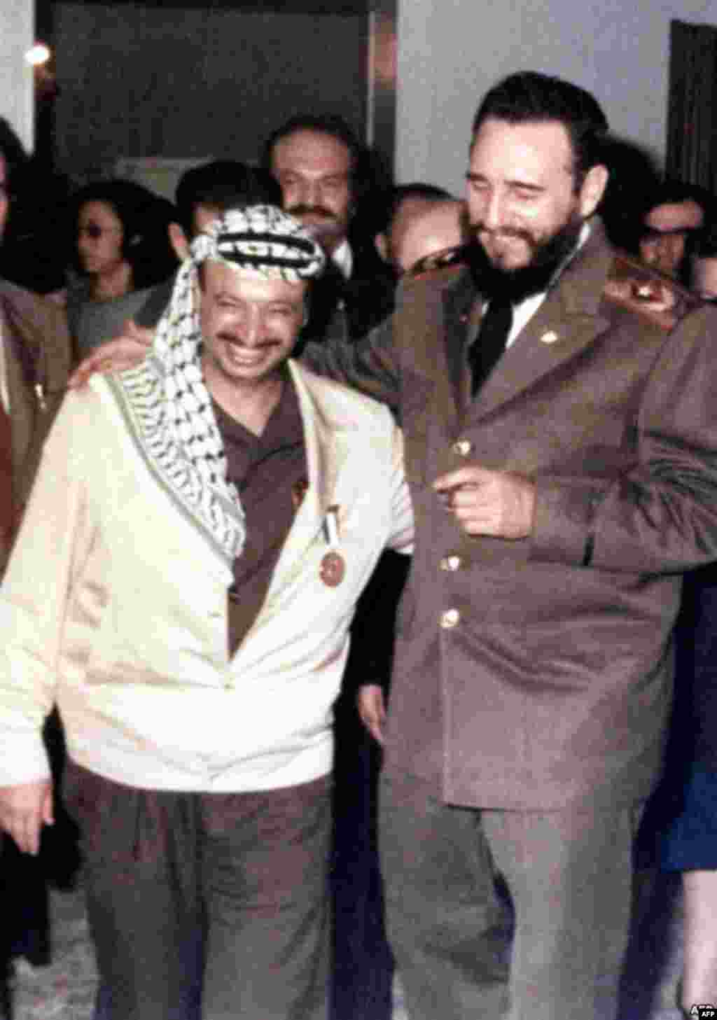 په ۱۹۷۰ کال کې له یاسر عرفات سره